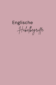 Knitting Terms German - English